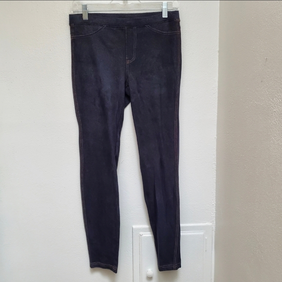 Jeggings w/ Stretch Dark Blue   Demin Style Size M - Picture 1 of 11